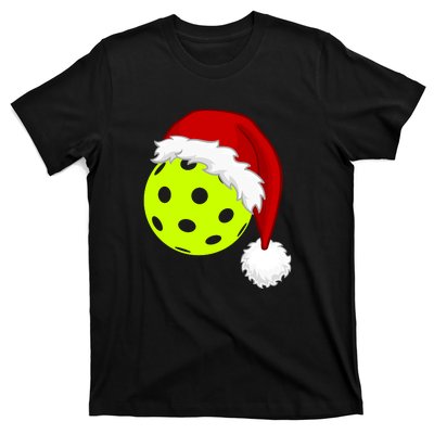 Pickleball Christmas Sana Hat T-Shirt