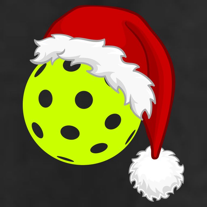 Pickleball Christmas Sana Hat 11oz C Handle Ceramic Mug
