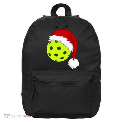 Pickleball Christmas Sana Hat 16 in Basic Backpack