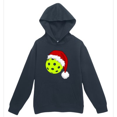 Pickleball Christmas Sana Hat Urban Pullover Hoodie