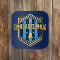 Philadelphia City Shield Badge Designer Edition Coaster