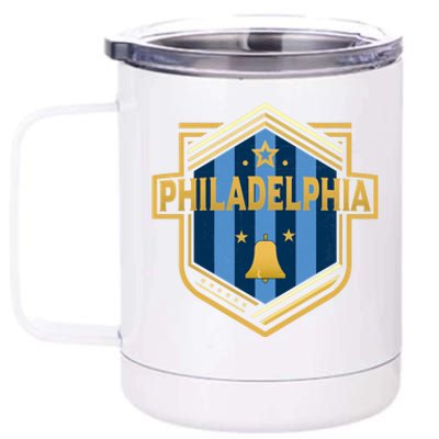 Philadelphia City Shield Badge Designer Edition 12 oz Stainless Steel Tumbler Cup