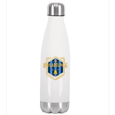 Philadelphia City Shield Badge Designer Edition Stainless Steel Insulated Water Bottle