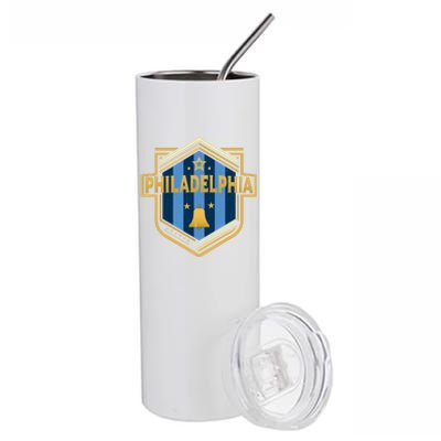 Philadelphia City Shield Badge Designer Edition Stainless Steel Tumbler