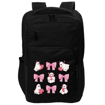 Pink Coquette Spooky Girly Halloween Impact Tech Backpack