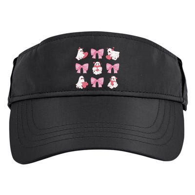 Pink Coquette Spooky Girly Halloween Adult Drive Performance Visor
