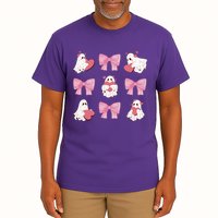 Pink Coquette Spooky Girly Halloween Tall T-Shirt