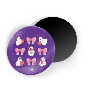 Pink Coquette Spooky Girly Halloween Magnet