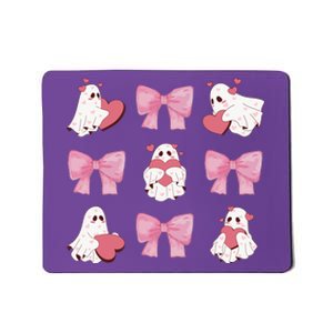 Pink Coquette Spooky Girly Halloween Mousepad