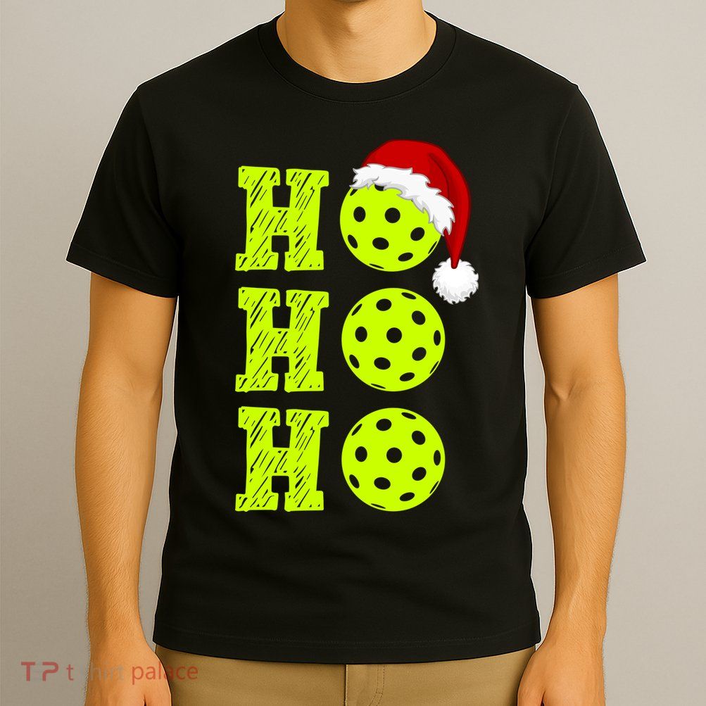 Pickleball Christmas Sana Ho Ho Ho T-Shirt