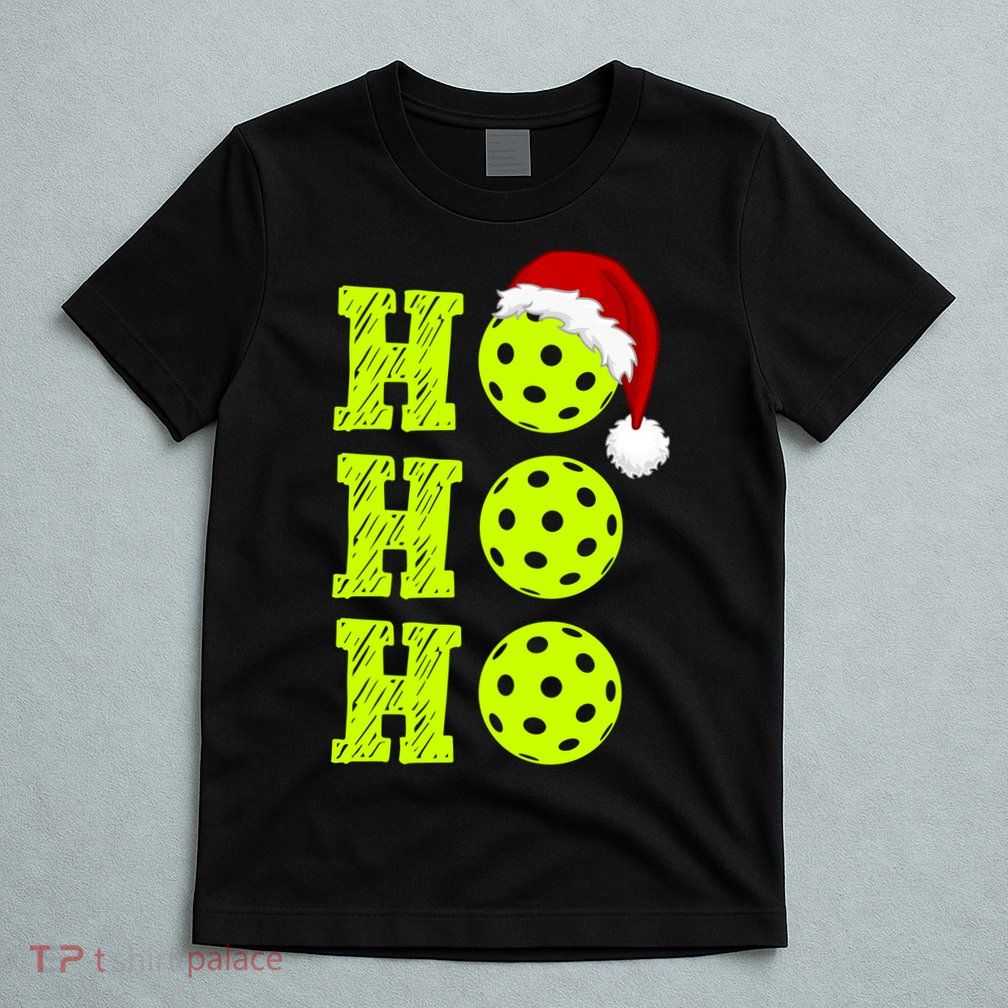 Pickleball Christmas Sana Ho Ho Ho T-Shirt