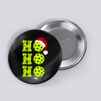 Pickleball Christmas Sana Ho Ho Ho Button