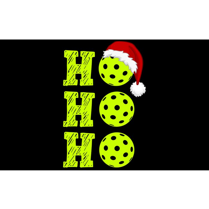 Pickleball Christmas Sana Ho Ho Ho Bumper Sticker