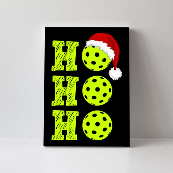 Pickleball Christmas Sana Ho Ho Ho Canvas