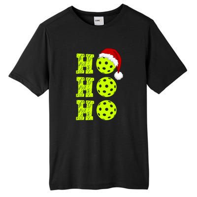 Pickleball Christmas Sana Ho Ho Ho Tall Fusion ChromaSoft Performance T-Shirt