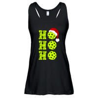 Pickleball Christmas Sana Ho Ho Ho Ladies Essential Flowy Tank