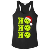 Pickleball Christmas Sana Ho Ho Ho Ladies PosiCharge Competitor Racerback Tank