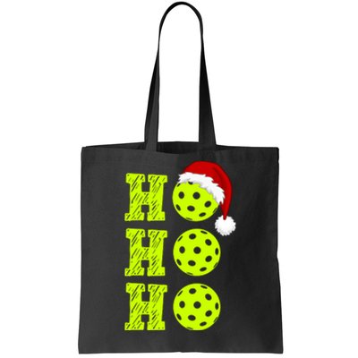 Pickleball Christmas Sana Ho Ho Ho Tote Bag