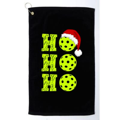 Pickleball Christmas Sana Ho Ho Ho Platinum Collection Golf Towel