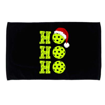 Pickleball Christmas Sana Ho Ho Ho Microfiber Hand Towel