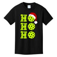 Pickleball Christmas Sana Ho Ho Ho Kids T-Shirt