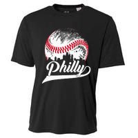 Philadelphia Cities Spirits I Love & Proud of Philadelphia Cooling Performance Crew T-Shirt