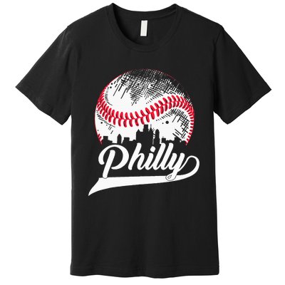 Philadelphia Cities Spirits I Love & Proud of Philadelphia Premium T-Shirt