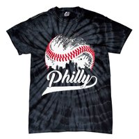 Philadelphia Cities Spirits I Love & Proud of Philadelphia Tie-Dye T-Shirt