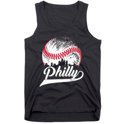 Philadelphia Cities Spirits I Love & Proud of Philadelphia Tank Top