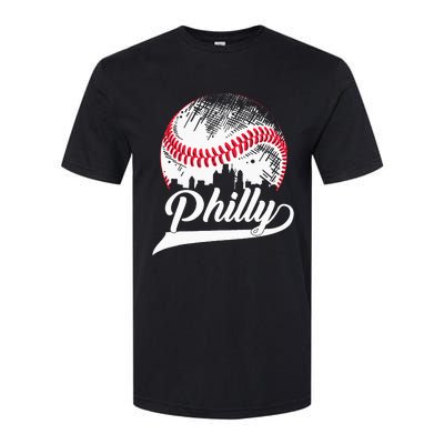 Philadelphia Cities Spirits I Love & Proud of Philadelphia Softstyle CVC T-Shirt