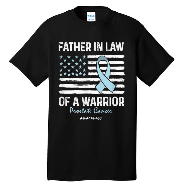 Prostate Cancer Survivor Support Father In Law Of A Warrior Tall T-Shirt