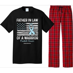 Prostate Cancer Survivor Support Father In Law Of A Warrior Pajama Set