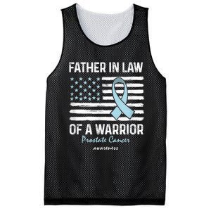 Prostate Cancer Survivor Support Father In Law Of A Warrior Mesh Reversible Basketball Jersey Tank