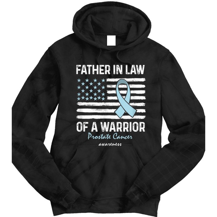 Prostate Cancer Survivor Support Father In Law Of A Warrior Tie Dye Hoodie