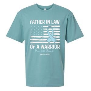 Prostate Cancer Survivor Support Father In Law Of A Warrior Sueded Cloud Jersey T-Shirt