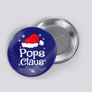 Pops Claus Santa Christmas Matching Family Pajama Funny Gift Button