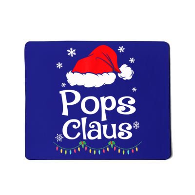 Pops Claus Santa Christmas Matching Family Pajama Funny Gift Mousepad