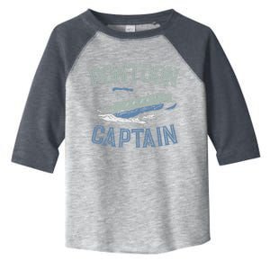 Pontoon Captain Shirt, Who's The Captain Of This Ship? Toddler Fine Jersey T-Shirt