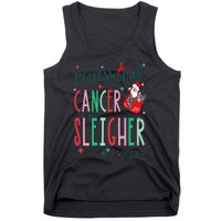 Professional Cancer Sleigher Oncology Nurse Christmas Tank Top