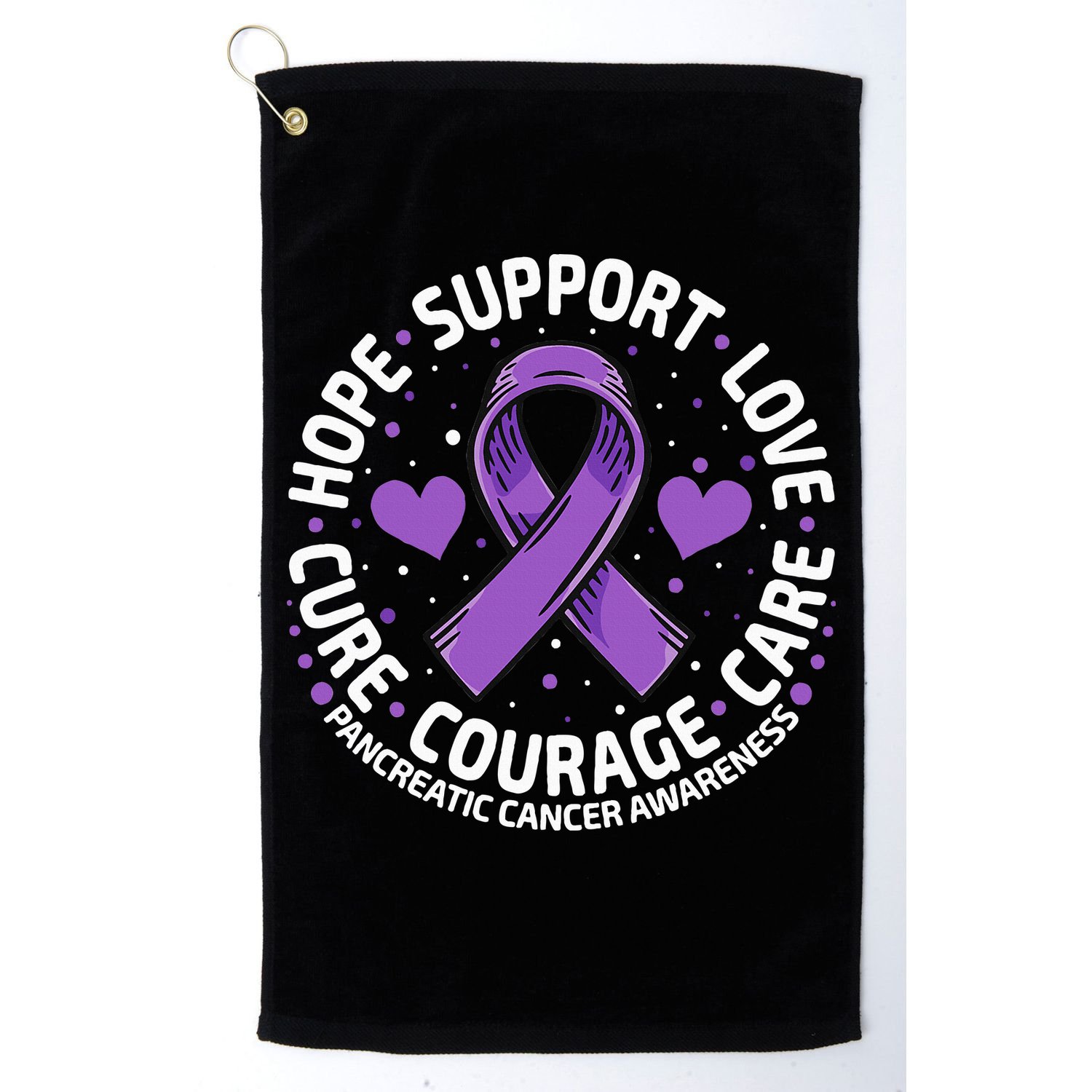 Pancreatic Cancer Support Family Pancreatic Cancer Awareness Golf Towel