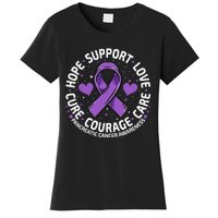 Pancreatic Cancer Support Family Pancreatic Cancer Awareness Women's T-Shirt