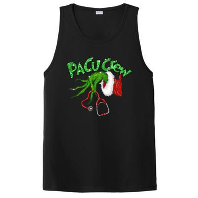 Pacu Crew Stethoscope Christmas Xmas Nurse Nursing Pajamas Cute Gift PosiCharge Competitor Tank