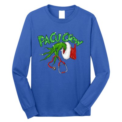 Pacu Crew Stethoscope Christmas Xmas Nurse Nursing Pajamas Cute Gift Long Sleeve Shirt