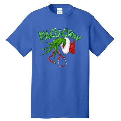 Pacu Crew Stethoscope Christmas Xmas Nurse Nursing Pajamas Cute Gift Tall T-Shirt