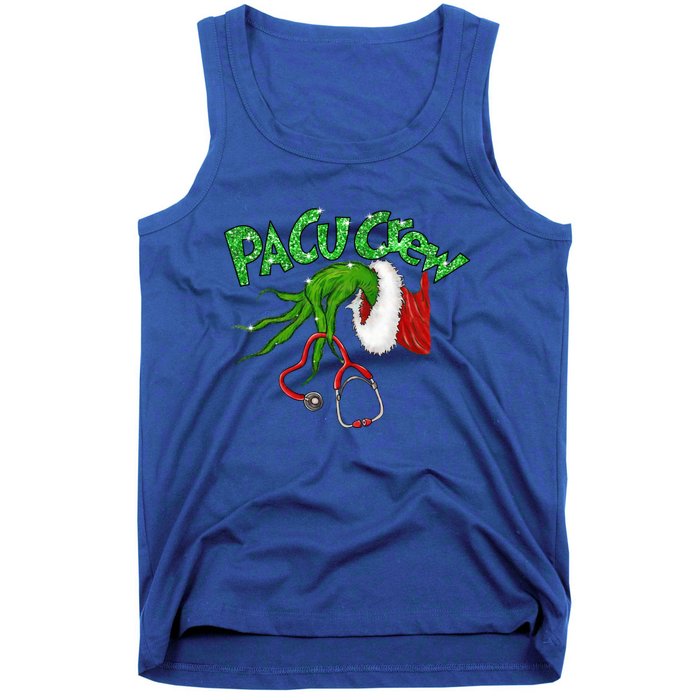 Pacu Crew Stethoscope Christmas Xmas Nurse Nursing Pajamas Cute Gift Tank Top