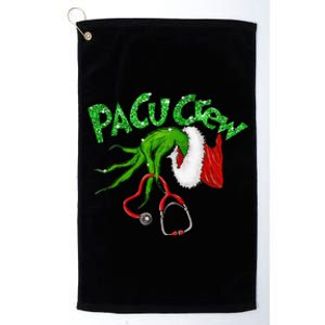 Pacu Crew Stethoscope Christmas Xmas Nurse Nursing Pajamas Platinum Collection Golf Towel