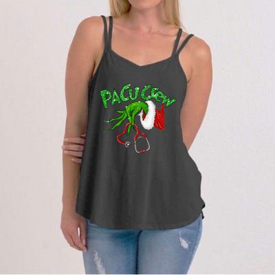 Pacu Crew Stethoscope Christmas Xmas Nurse Nursing Pajamas Women's Strappy Tank