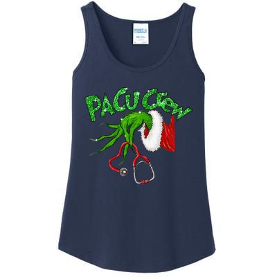 Pacu Crew Stethoscope Christmas Xmas Nurse Nursing Pajamas Ladies Essential Tank