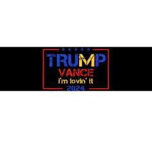 Patriotic Campaign Slogan Graphic Bumper Sticker