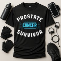 Prostate Cancer Survivor Cooling Performance Crew T-Shirt